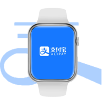 LEFIT勒菲特watch7plus支付型智能蓝牙通话 手表多功能运动手表银色