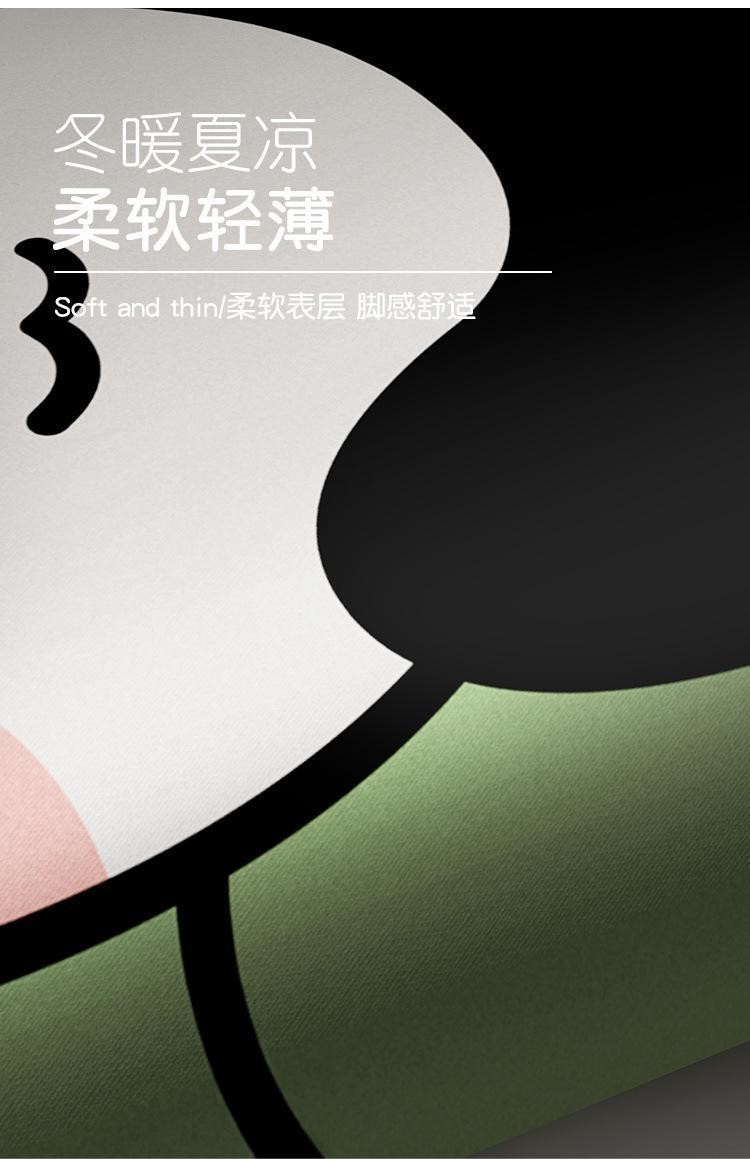 卡通动物地垫浴室硅藻泥地垫吸水地垫入户门门垫防滑垫