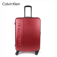 Calvin Klein 20寸(S)酒红色拉杆箱 LH118AC8