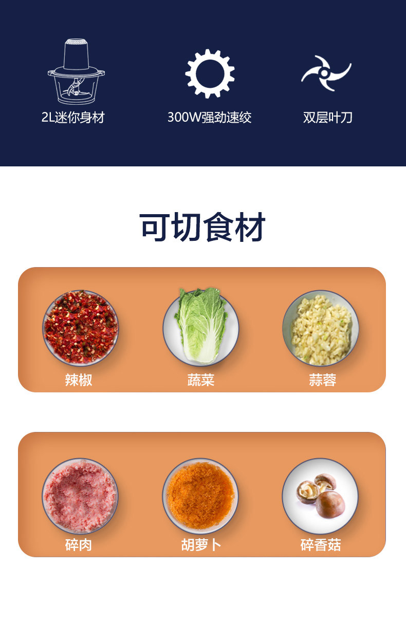 汤姆逊 食物处理机(切碎机) C-T0566