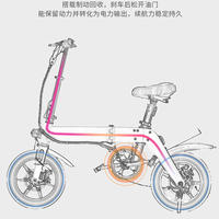 柯奈斯 新国标电动车 折叠车电动代步自行车 KNS-A5
