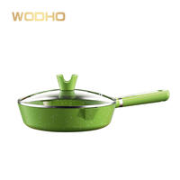 万德霍 陶晶麦饭石煎炒锅 WDH-G0230802