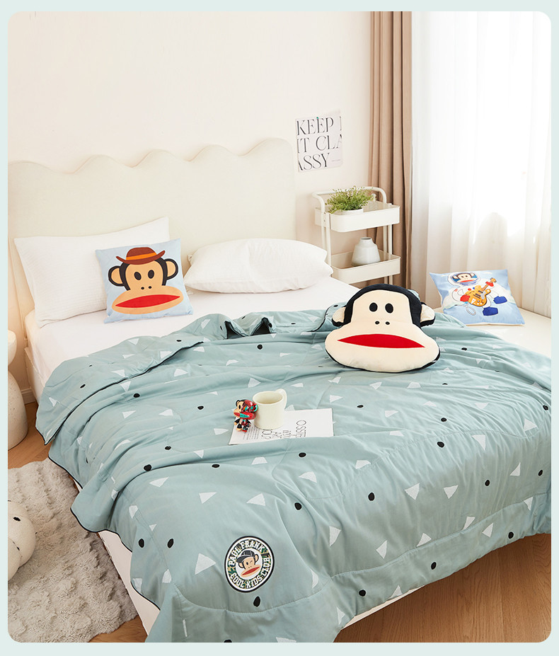 大嘴猴（paul frank）全棉云丝被 180x200cm PFFCS241031U