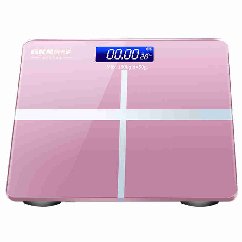 格卡诺 家用电子体重秤GKN-DZC-1(粉色）