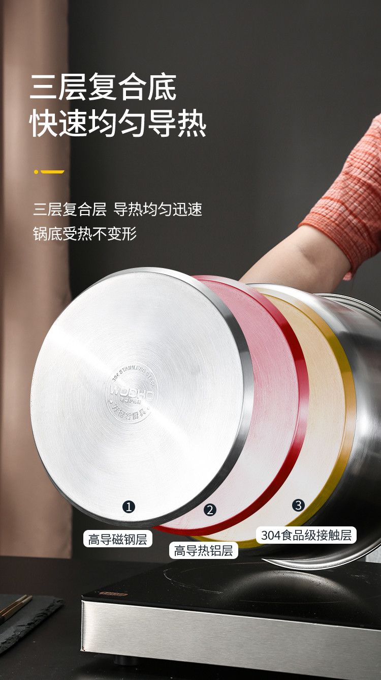 万德霍 巴洛克奶锅 WDH-G0200706