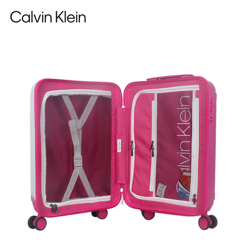 Calvin Klein 20寸(S)粉色拉杆箱 LH118FT9-C250156002