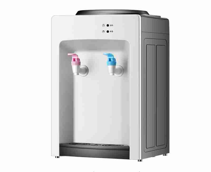 米立尔饮水机台式小型家用全自动智能迷你冷热两用桌面桶装水