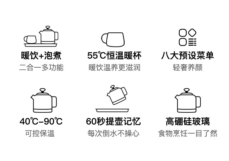 汤姆逊 液体加热器(养生壶) C-T0312