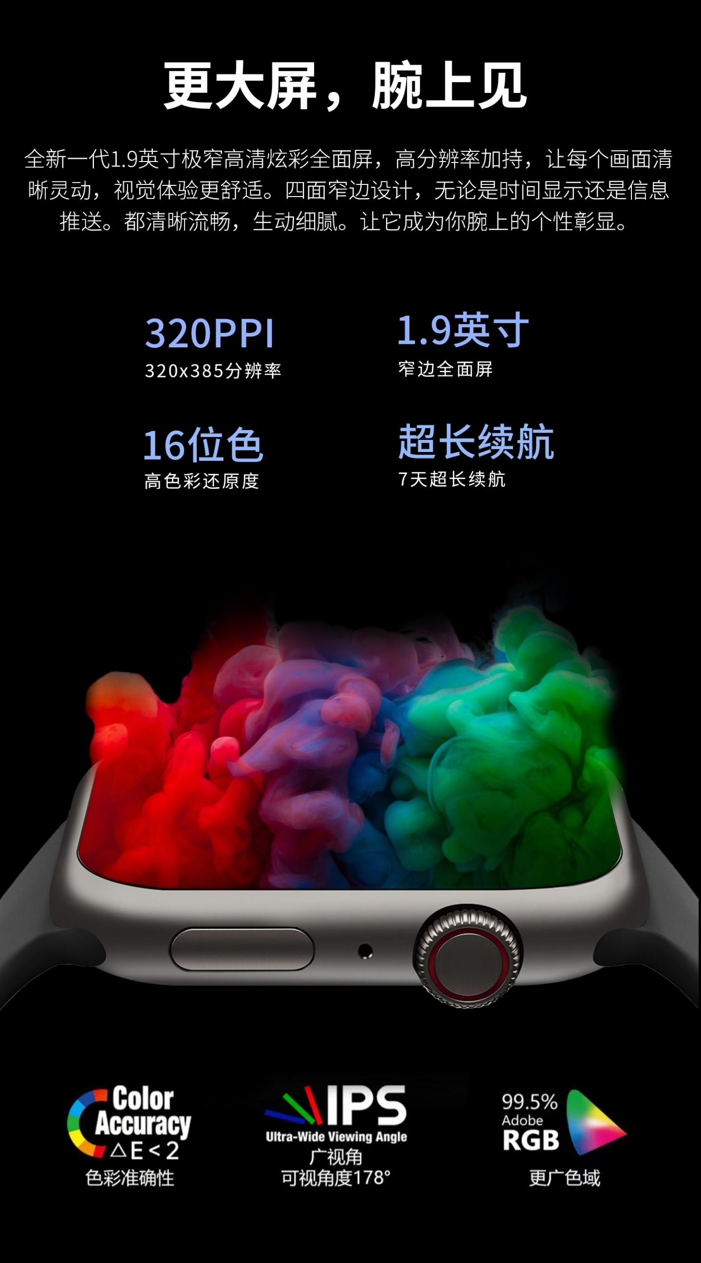 LEFIT勒菲特watch7plus支付型智能蓝牙通话 手表多功能运动手表银色