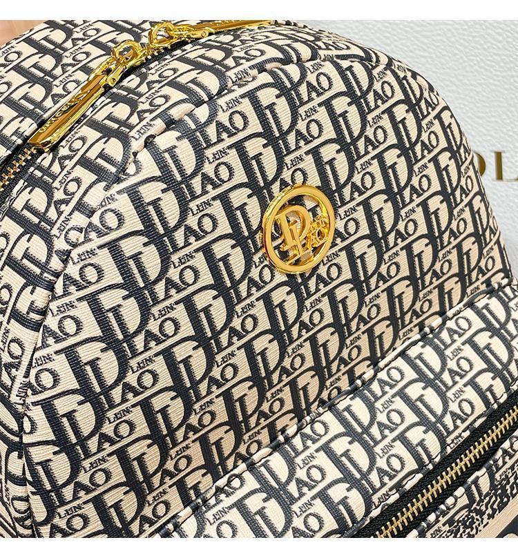 DIAOLUN迪奥伦奴新款时尚百搭高级感 大容量旅行女士背包 图片色8005#