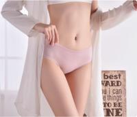 浪莎女无缝抑菌裆女士中腰女生短裤混色2条装 F2.NK3365-2