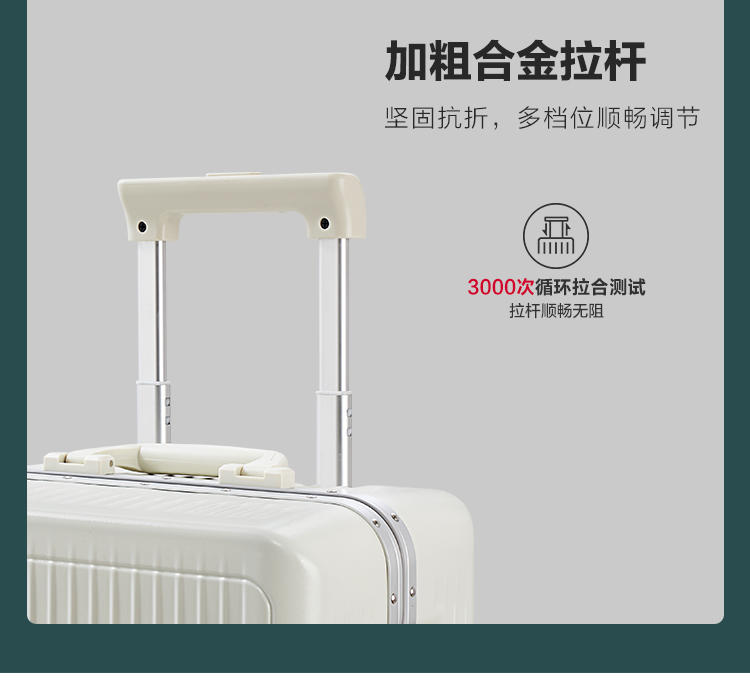 爱华仕盐系铝框箱OCX6672-24寸