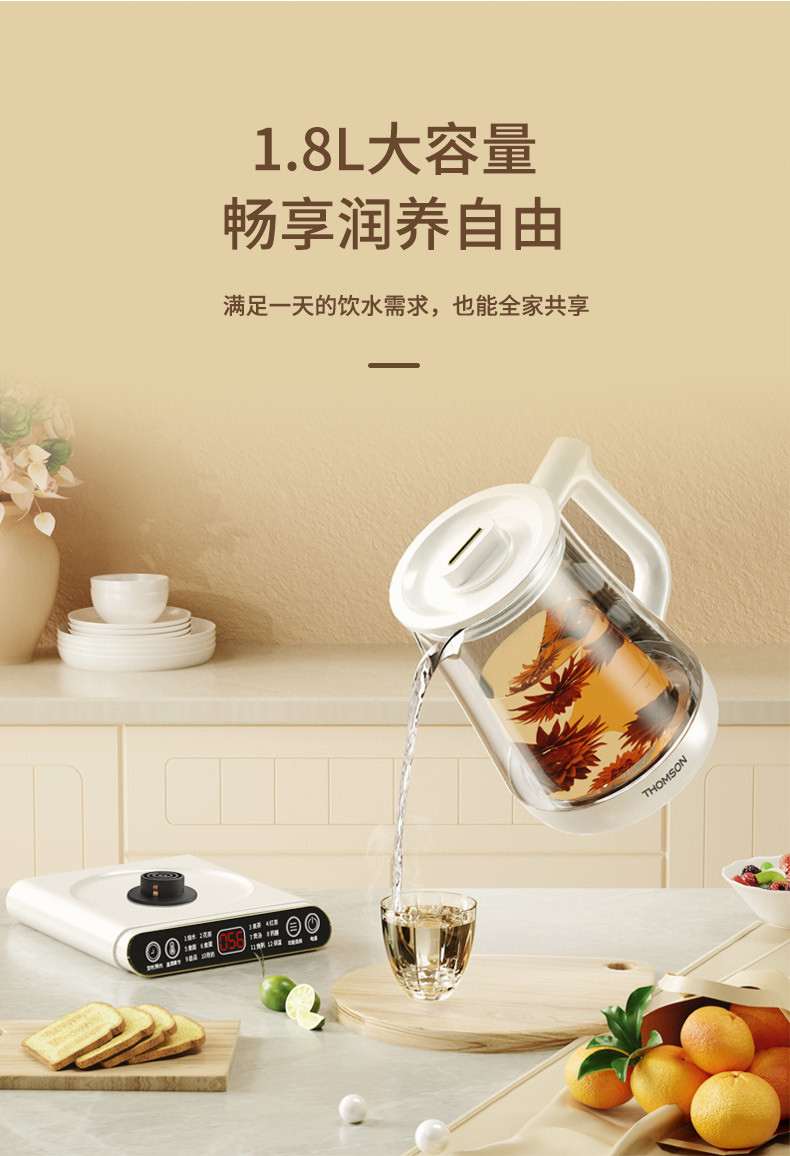 汤姆逊 液体加热器(养生壶) C-T0910
