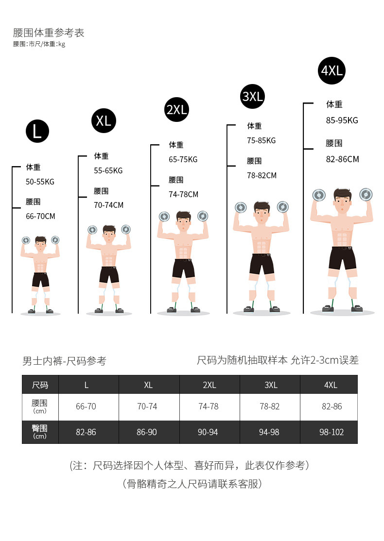 纤丝鸟 （3条装）60支桑蚕丝抑菌里裆 新疆长绒棉男士无痕平角裤ZF21019