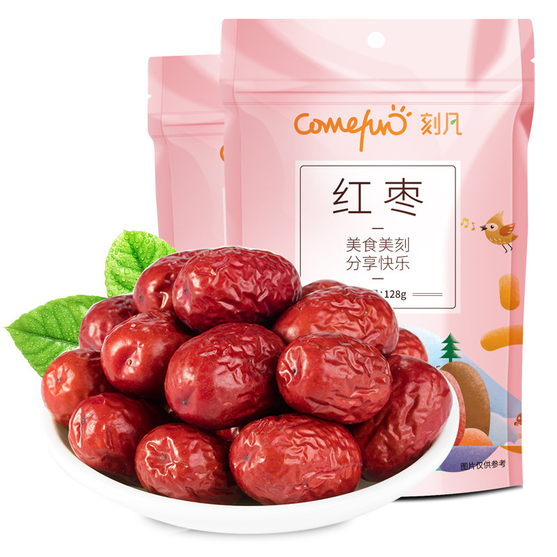 刻凡红枣128g