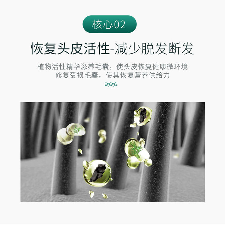 章光101经典防脱洗发液植物草本滋养固发洗头膏428g