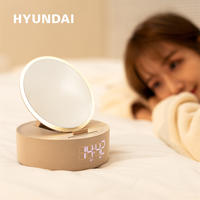 现代HYUNDAI-多功能无线充化妆镜音箱YH-F166