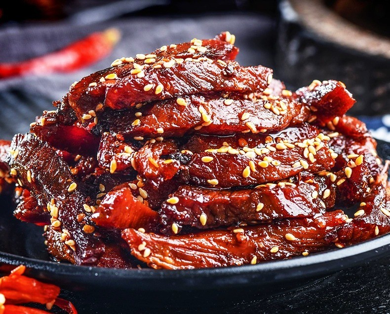 八大怪 新疆手撕风干牛肉干