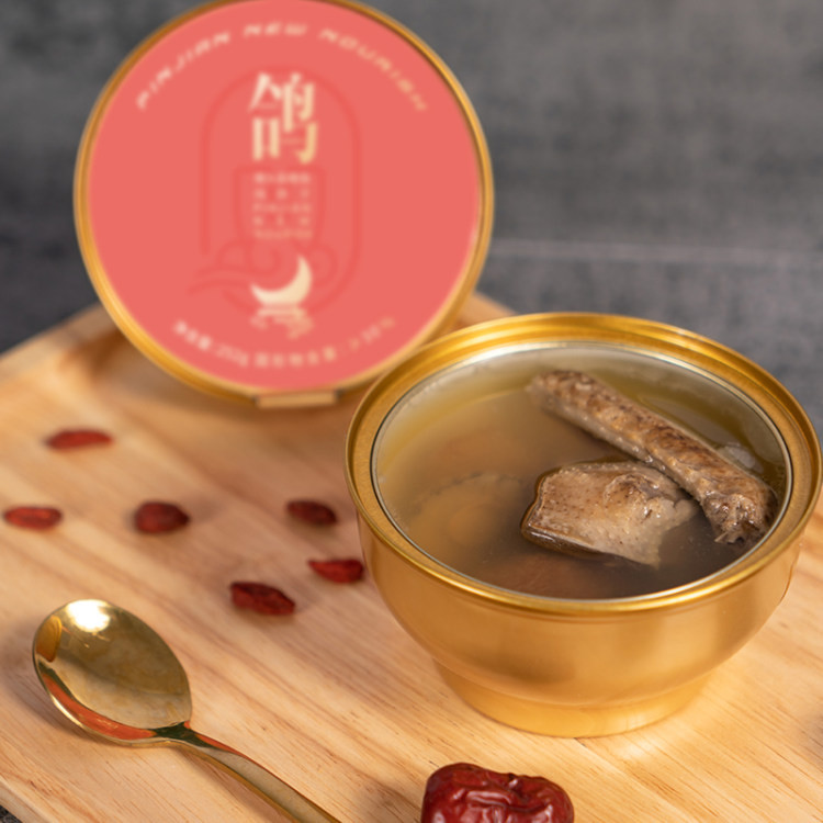 玄燕堂新滋养滋补健胃猴头菇鲍鱼炖鸽子252g*6