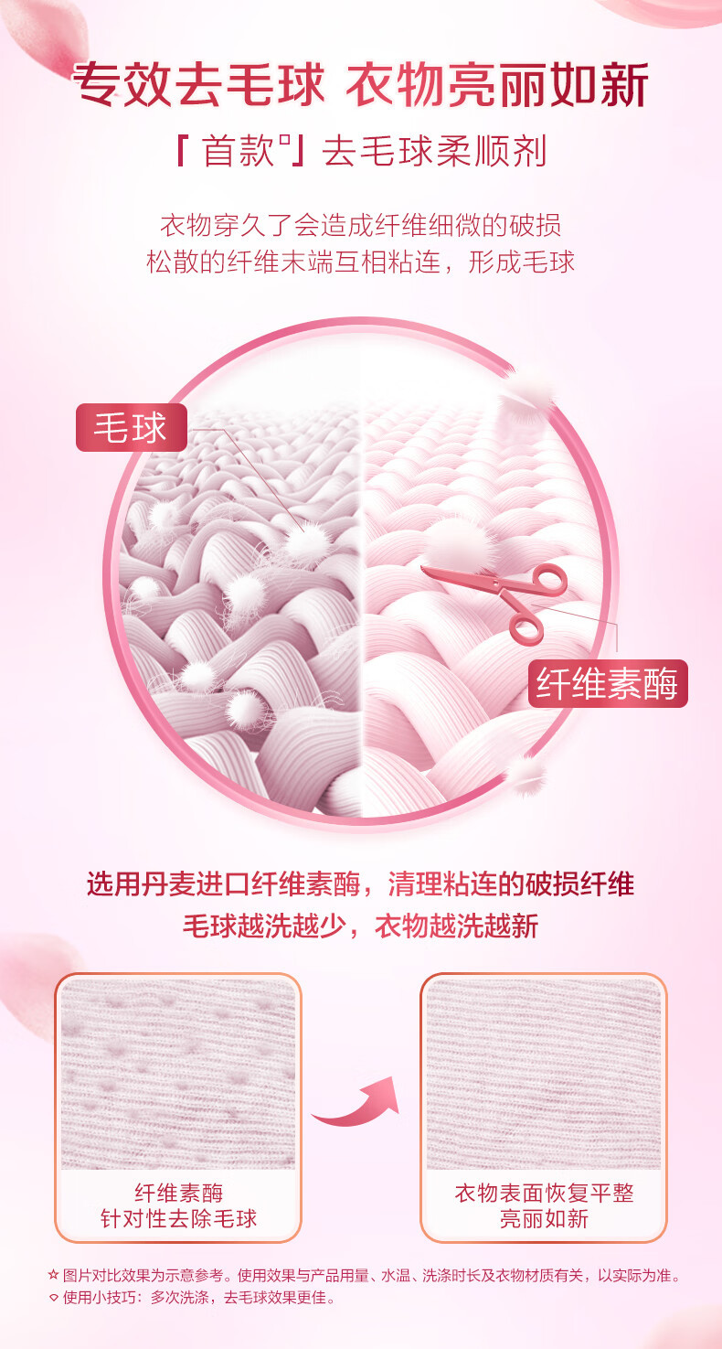 立白大师香氛柔顺剂1L