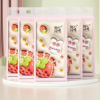 ZYQ-46715竹叶情白色气垫挂式抽纸（莓有烦恼）