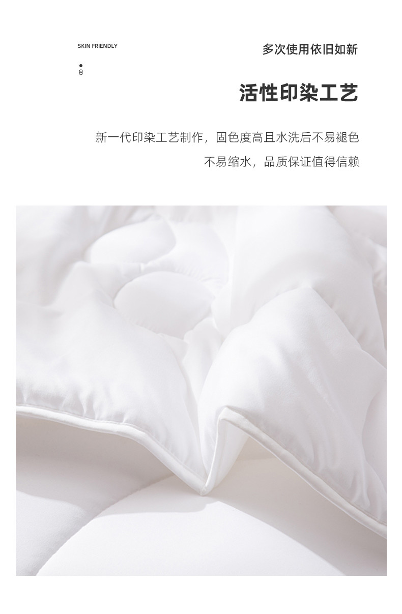 红秀世纺 抗菌水洗幸福被 SF2309-T001