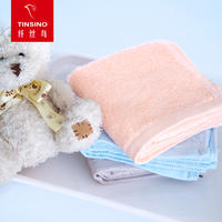纤丝鸟木纤维毛巾-素色童巾（3条装） Q-T18015