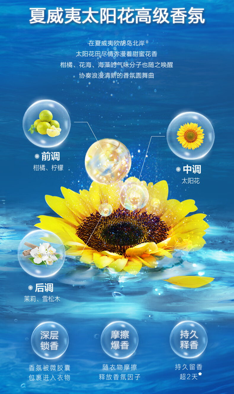 立白御品海洋精华智净护衣洗衣液2kg