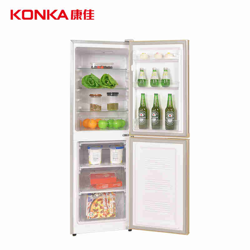 康佳（KONKA）冰箱188升 双门小型 家用电冰箱 节能省电 BCD-188D2GX