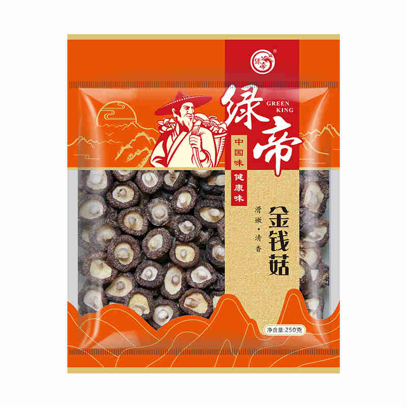 绿帝金钱菇南北干货特产菌菇煲汤干香菇250g