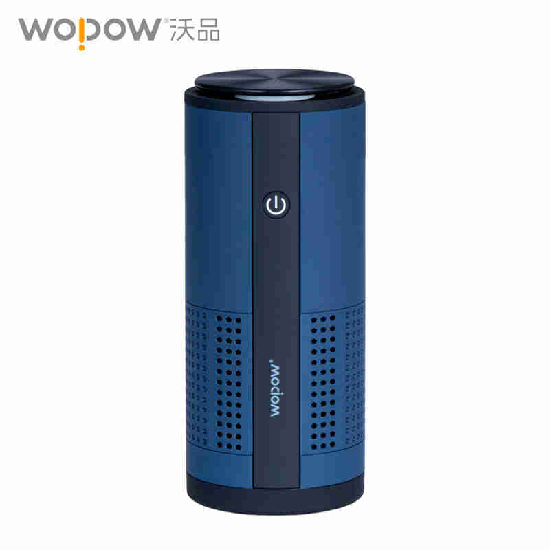 沃品空气净化器迷你自带电池深蓝色CP01