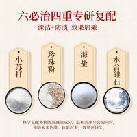六必治小苏打盐白牙膏（清新海盐）120g