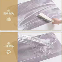 卡通动物地垫浴室硅藻泥地垫吸水地垫入户门门垫防滑垫