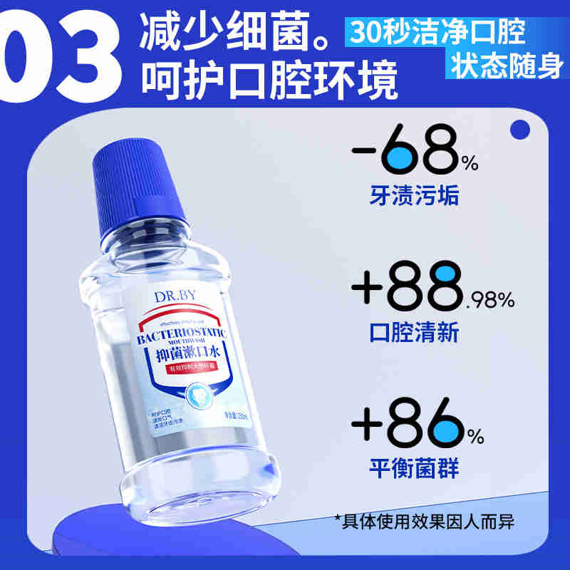 DRBY长效抑菌漱口水250ml