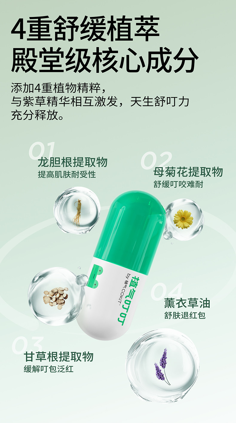植气叮叮清凉舒缓乳 CO-ZY03A-18