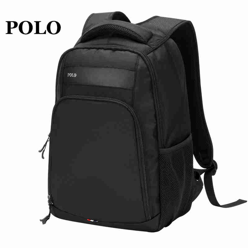 POLO 男士双肩包大容量防水电脑包14英寸多功能时尚背包092261