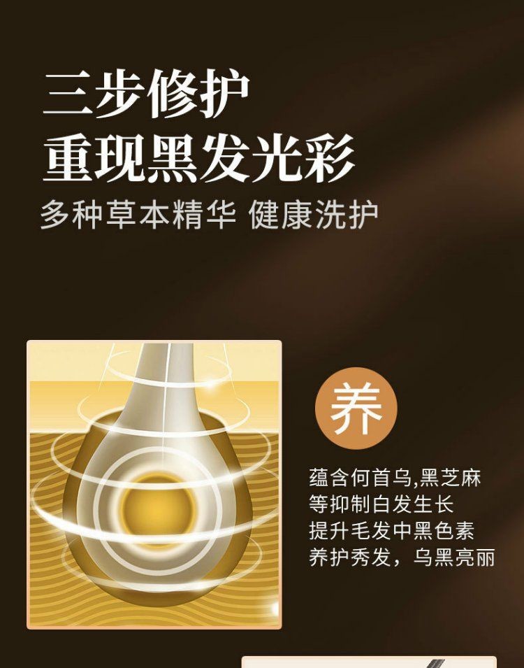 南京同仁堂黑灵芝人参何首乌精华皂