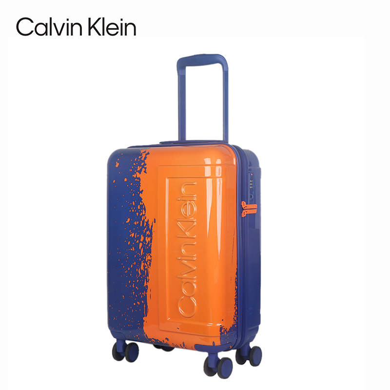 Calvin Klein 20寸(S)蓝色拉杆箱 LH118FT9-C250156005