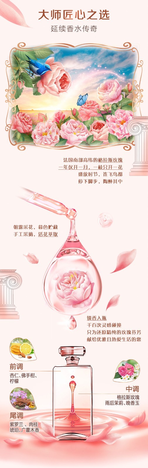 立白大师香氛洗衣350g（6袋组合）