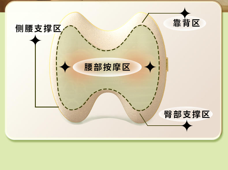 和正 腰部按摩器礼盒装 HZ-W1