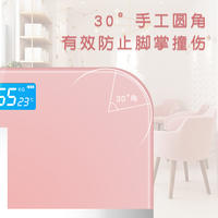 港德方形钢化玻璃体重秤 RD-506玫瑰金