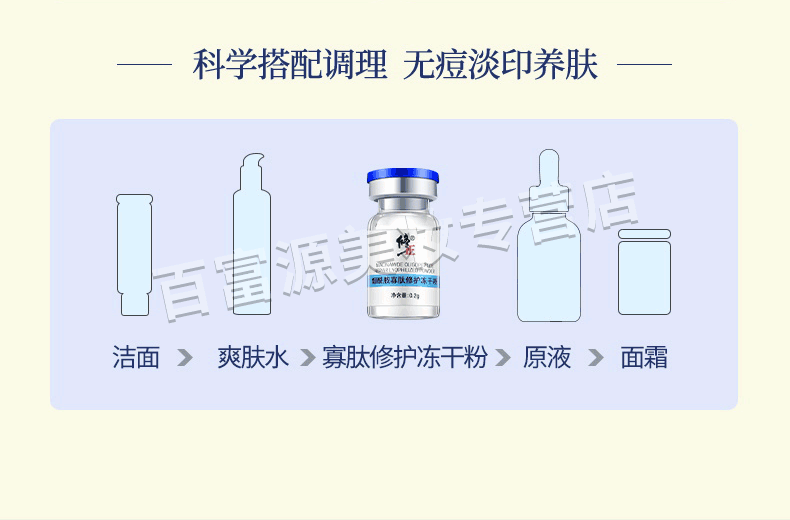 修正烟酰胺寡肽修护冻干粉套盒