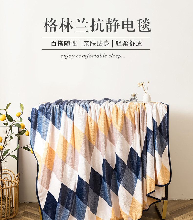 金丝莉 格林兰抗静电毯JT-1192
