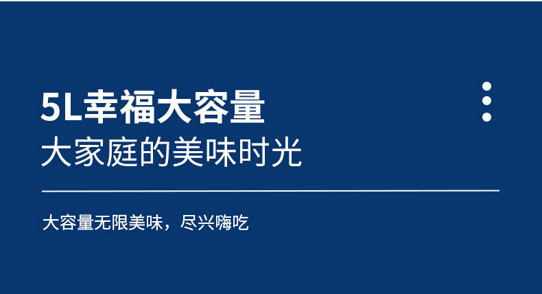 康佳电压力锅5L家用1000W大功率KYLG-5003-M