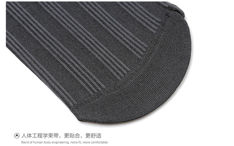浪莎男士薄款透气中筒袜商务袜混色10双装 LW289A