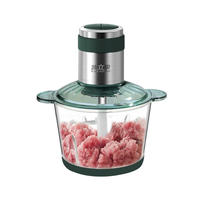 凯立泉绞肉机家用 电动多功能料理搅拌打肉饺子肉馅蒜蓉机不锈钢KLQ-JRJ
