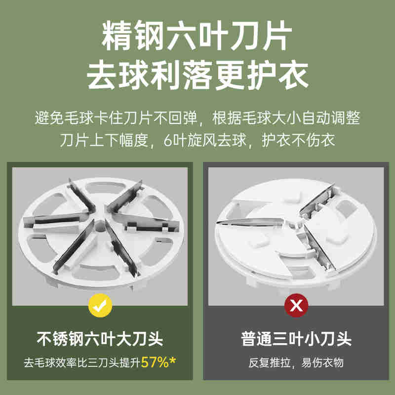 兴航线直筒毛球修剪器家用电动充电毛衣除毛球机