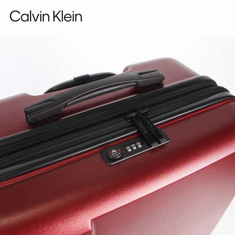 Calvin Klein 28寸(L)酒红色拉杆箱 LH118AC8