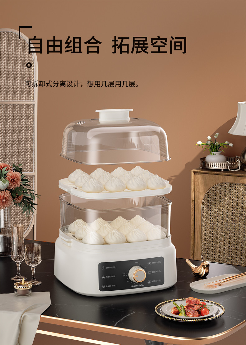 汤姆逊 电蒸锅 C-T0326