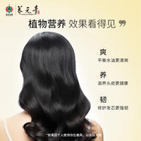 云南白药养元青小养无硅油生姜洗发水净爽控油蓬松 养元青强根健发洗发水（生姜）500ml*2瓶装